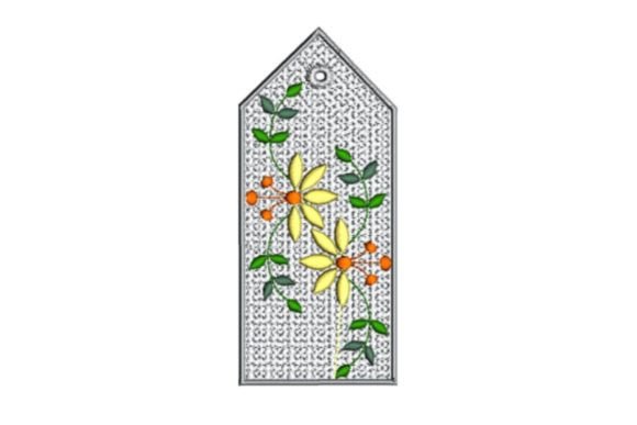 Floral Bookmark Applique Review