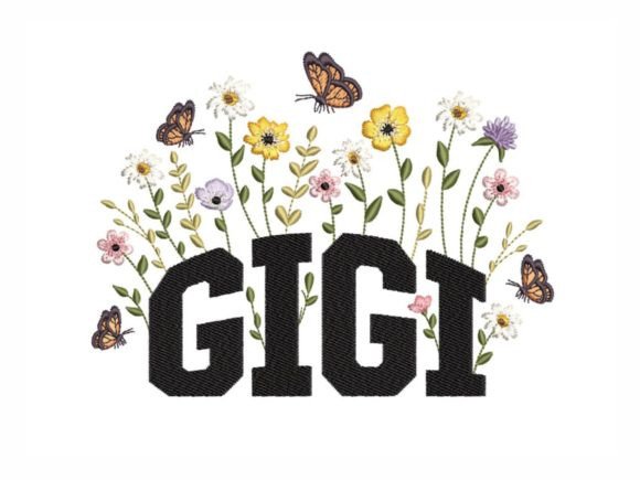 Floral Gigi: A Seasonal Embroidery Gem