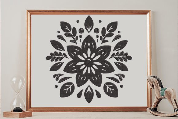 Flower, Floral Embroidery