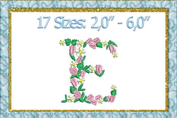 Letter E Embroidery Review
